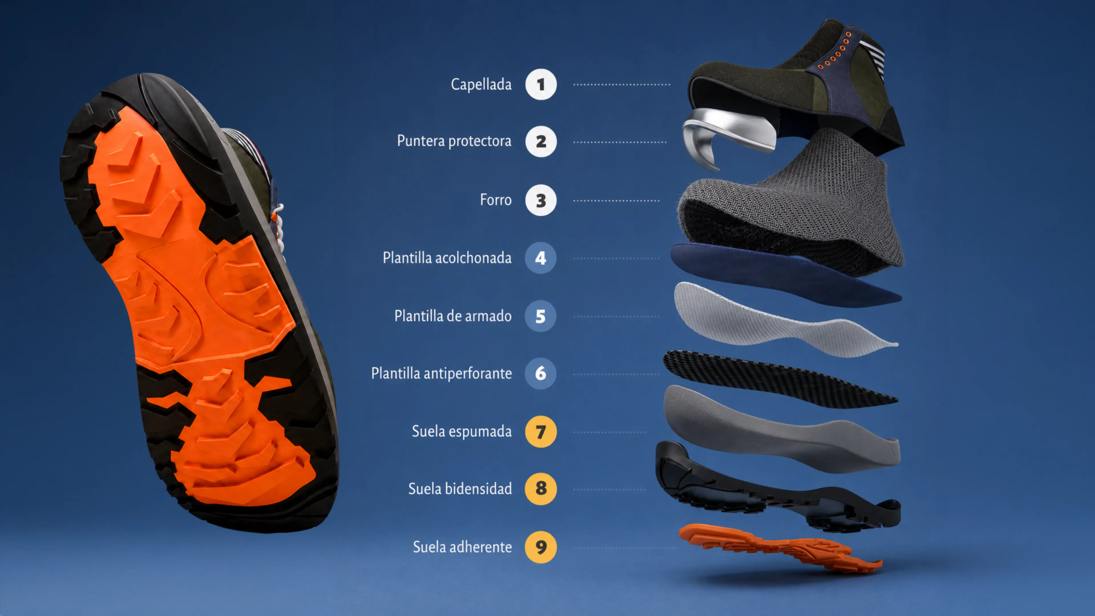 Calzado de Seguridad — aspectos técnicos